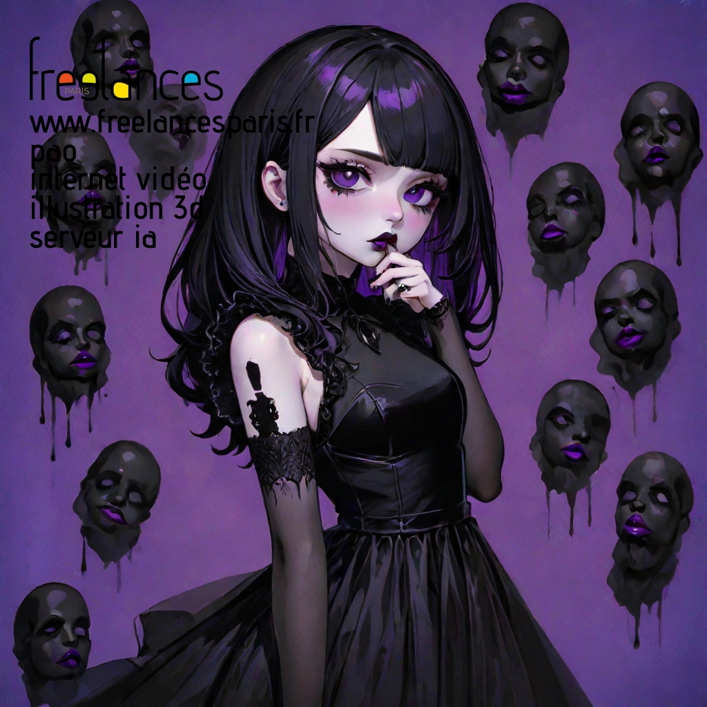 Pao mise en page internet vidéo illustration 3d serveur IA générative AI freelance paris studio de création magazines n5ghmie0